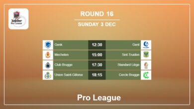 Pro League 2023-2024: Round 16 Head to Head, Prediction 3rd December