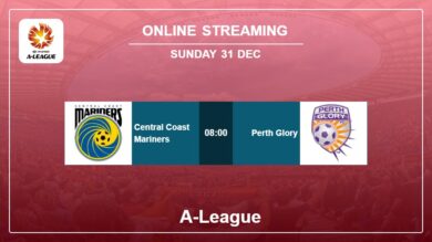 Where to watch Central Coast Mariners vs. Perth Glory live stream in A-League 2023-2024