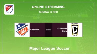 Where to watch Cincinnati vs. Columbus Crew live stream in Major League Soccer 2023