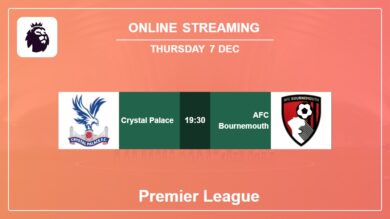 Where to watch Crystal Palace vs. AFC Bournemouth live stream in Premier League 2023-2024