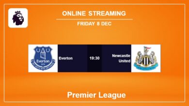 Where to watch Everton vs. Newcastle United live stream in Premier League 2023-2024