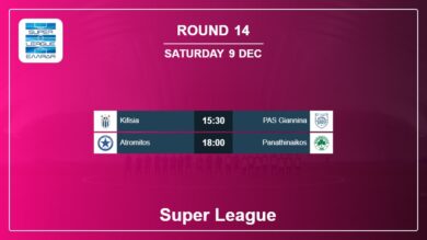 Super League 2023-2024 H2H, Predictions: Round 14 9th December