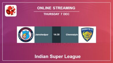 Where to watch Jamshedpur vs. Chennaiyin live stream in Indian Super League 2023-2024