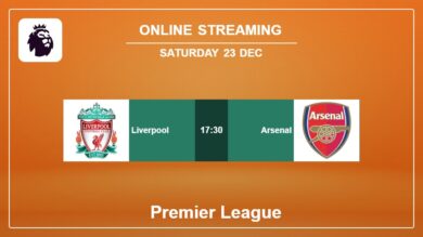 Where to watch Liverpool vs. Arsenal live stream in Premier League 2023-2024