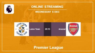 Where to watch Luton Town vs. Arsenal live stream in Premier League 2023-2024