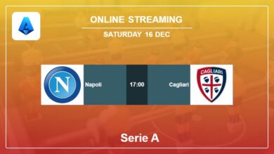 Where to watch Napoli vs. Cagliari live stream in Serie A 2023-2024