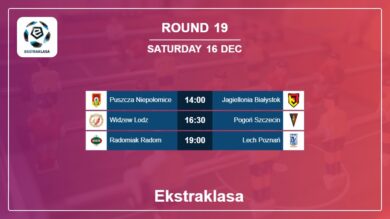 Ekstraklasa 2023-2024 H2H, Predictions: Round 19 16th December