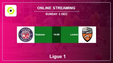 Where to watch Toulouse vs. Lorient live stream in Ligue 1 2023-2024