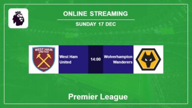 Where to watch West Ham United vs. Wolverhampton Wanderers live stream in Premier League 2023-2024