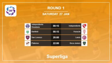 Round 1: Superliga H2H, Predictions 27th January