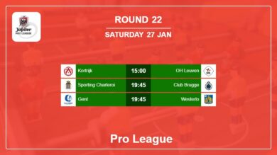 Pro League 2023-2024: Round 22 Head to Head, Prediction 27th January