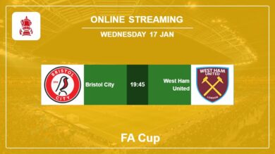 Where to watch Bristol City vs West Ham United live stream in FA Cup 2023-2024
