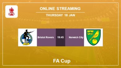 How to watch Bristol Rovers vs Norwich City live stream in FA Cup 2023-2024