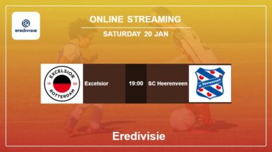 How to watch Excelsior vs SC Heerenveen live stream in Eredivisie 2023-2024
