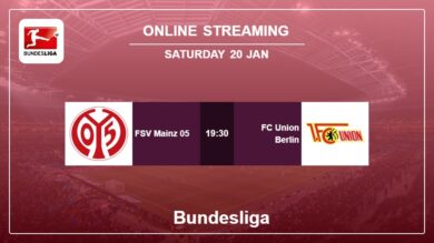 How to watch FSV Mainz 05 vs FC Union Berlin live stream in Bundesliga 2023-2024