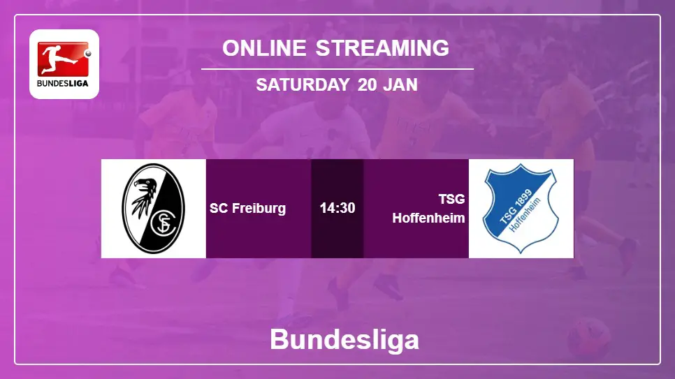 SC-Freiburg-vs-TSG-Hoffenheim online streaming info 2024-01-20 matche
