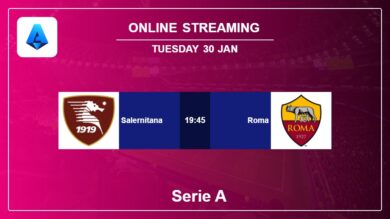 How to watch Salernitana vs Roma live stream in Serie A 2023-2024