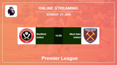 How to watch Sheffield United vs West Ham United live stream in Premier League 2023-2024