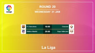 La Liga 2023-2024: Round 20 Head to Head, Prediction 31st January