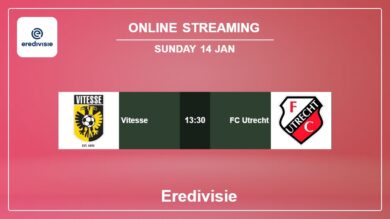 Where to watch Vitesse vs FC Utrecht live stream in Eredivisie 2023-2024