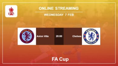 How to watch Aston Villa vs Chelsea live stream in FA Cup 2023-2024