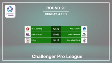 Challenger Pro League 2023-2024: Round 20 Head to Head, Prediction 4th February
