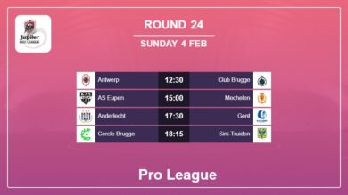 Round 24: Pro League H2H, Predictions 4th February