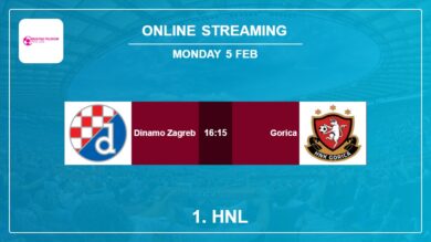 How to watch Dinamo Zagreb vs Gorica live stream in 1. HNL 2023-2024