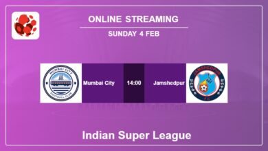 How to watch Mumbai City vs Jamshedpur live stream in Indian Super League 2023-2024