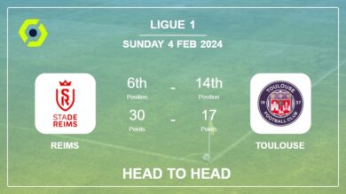 Head to Head Reims vs Toulouse Prediction | Timeline, Lineups, Odds – 4th Feb 2024 – Ligue 1