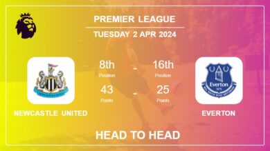 Newcastle United vs Everton Prediction: Head to Head stats, Timeline, Lineups – 2nd Apr 2024 – Premier League